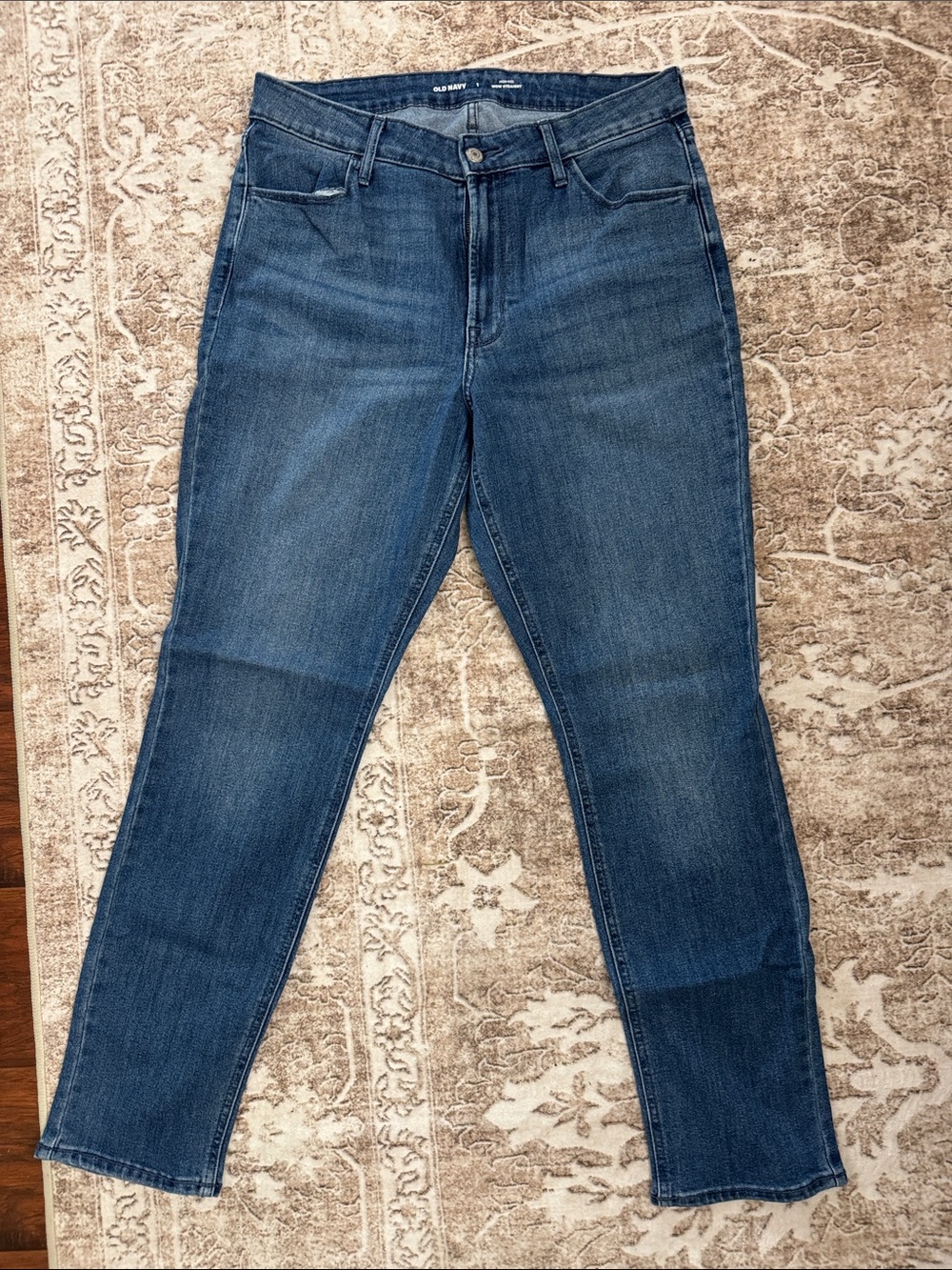 Old Navy Women's Skinny Jeans - Dark Blue Wash